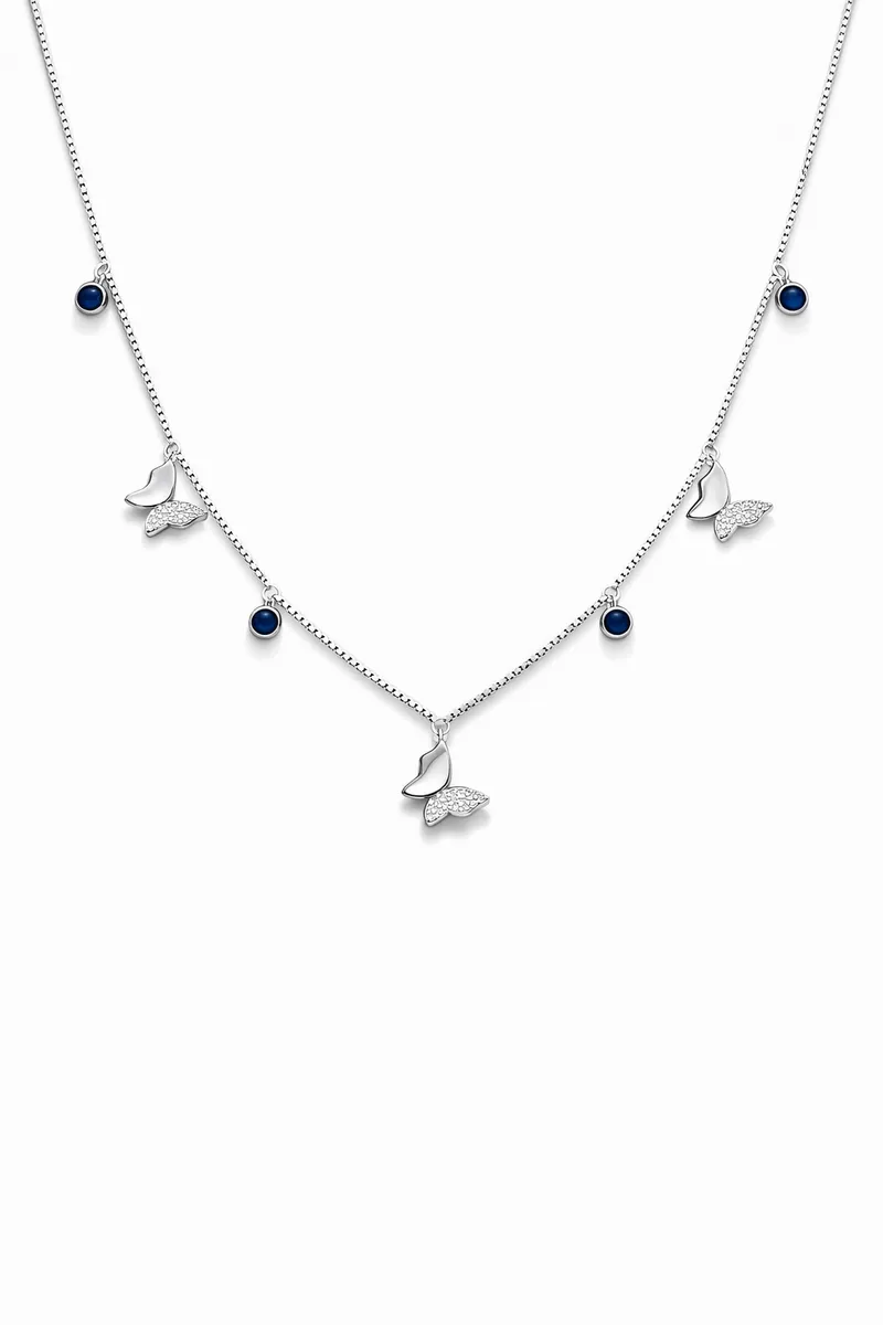 Blue Butterfly Charm