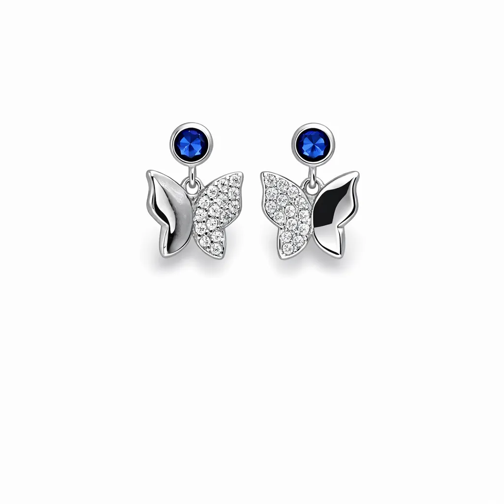 Blue Butterfly Charm