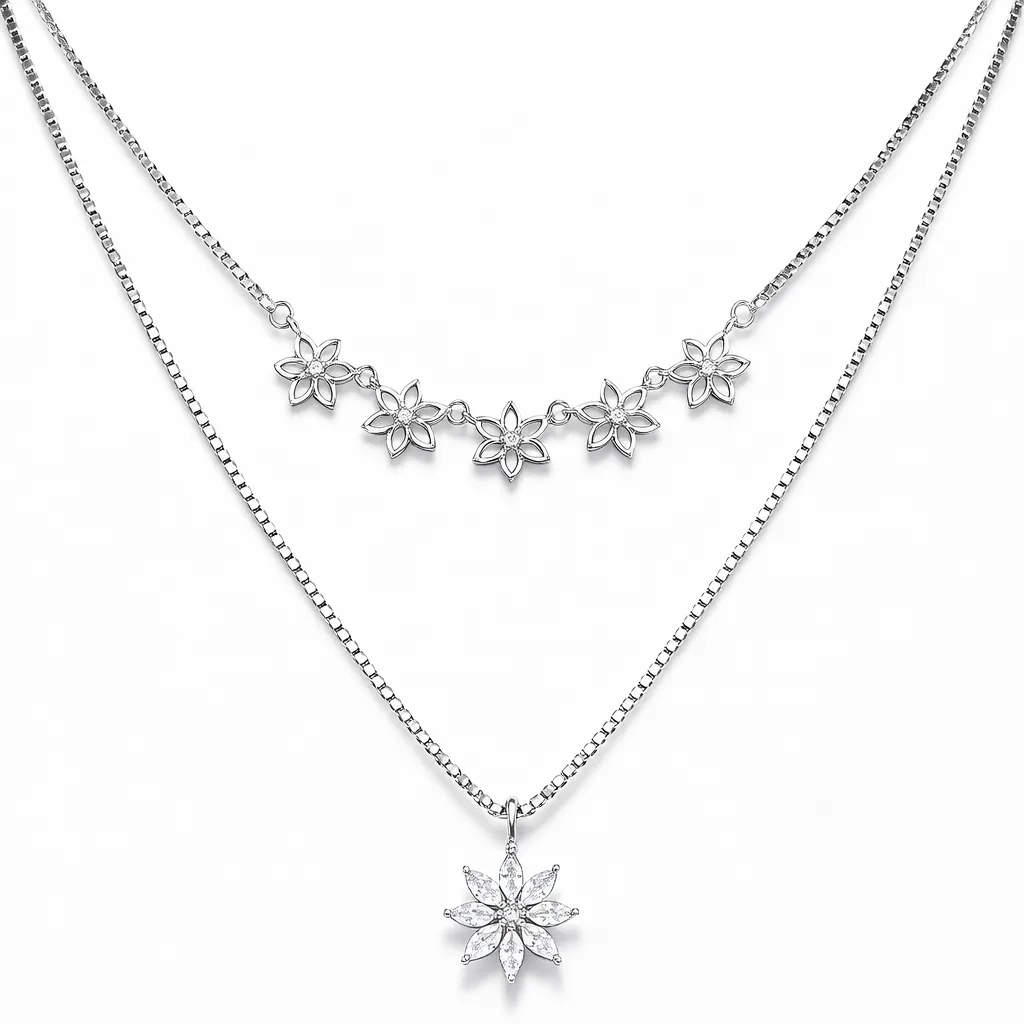 Double Layer Star Flower