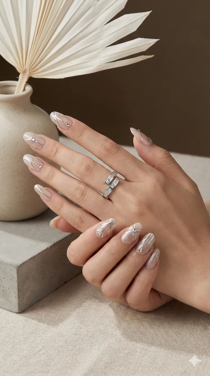The Baguette Bypass Inlay Ring