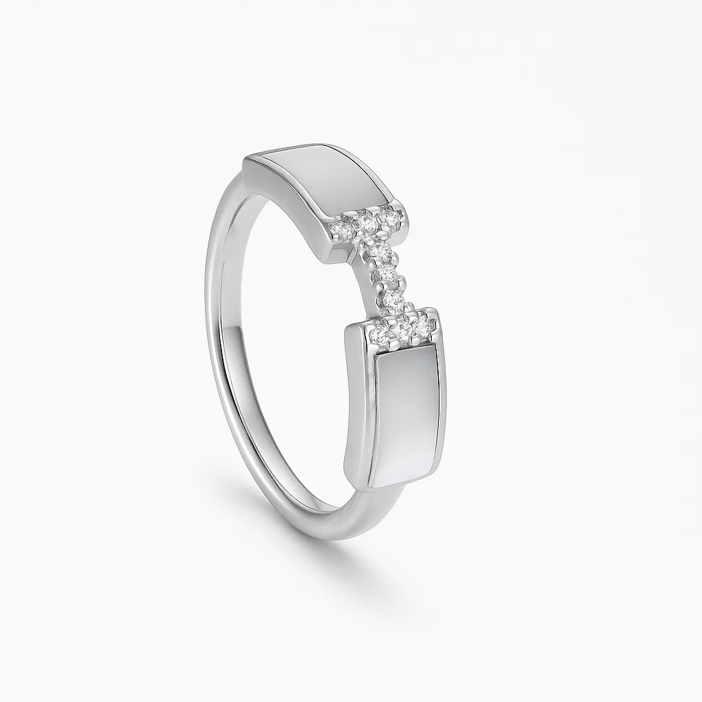 The Crystal Bridge Ring